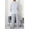 Süprem Erkek Pijama Takımı Gri - 42785.1961.