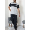 Süprem Erkek Pijama Takımı Gri - 42792.1838.