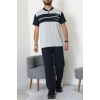 Süprem Erkek Pijama Takımı Gri - 42792.1838.