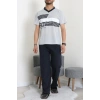 Süprem Erkek Pijama Takımı Gribeyaz - 42479.1838.