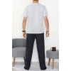 Süprem Erkek Pijama Takımı Grikırmızı - 42790.1838.