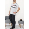 Süprem Erkek Pijama Takımı Grikırmızı - 42790.1838.