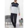 Süprem Erkek Pijama Takımı Lacivertgri - 42004.1838.