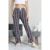 Süprem Pijama Altı Bordolacivert - 52255.1929.