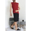 Süprem Şortlu Erkek Pijama Takımı Bordo - 42983.1048.