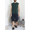 Süprem Şortlu Erkek Pijama Takımı Zümrüt - 42983.1048.