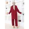 takım elbise bordo 104