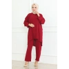 takım elbise bordo 105