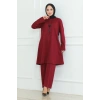 takım elbise bordo 107