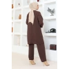 Takım elbise koyu kahverengi 103