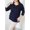 Taş Detay Büyük Beden Bluz Laci - 71559.1954.