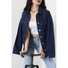 Taşlı Kot Ceket Lacivert - 31871.2059.