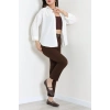 Tek Cep Salaş Gömlek Beyaz - 7932.1437.