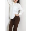 Tek Cep Salaş Gömlek Beyaz - 7932.1437.