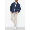 Tek Cepli Düğmeli Erkek Ceket Lacivert - 36570.2137.