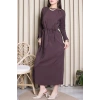 Toka Detay Elbise Kahve - 41601.2152.