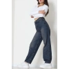 Tokalı Baggy Kot Pantolon Mavitint - 31558.2088.