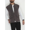 Tüylenmeyen Erkek Polar Yelek Antrasit - 42598.1937.