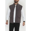 Tüylenmeyen Erkek Polar Yelek Antrasit - 42598.1937.