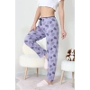 Viskon Pijama Altı Lila - 52284.2145.