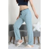 Viskon Pijama Altı Mint - 52284.2145.