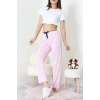 Viskon Pijama Altı Pudra - 52284.2145.