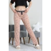 Viskon Pijama Altı Vizon - 52284.2145.