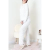 Viskon Ribana Baharlık Pijama Takımı Beyazyıldız - 791.1287.
