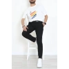 Wortex Oversize Erkek Tişört Beyaz - 31693.1878.