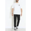 Wortex Oversize Erkek Tişört Beyaz - 31705.1878.