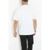 Wortex Oversize Erkek Tişört Beyaz - 31705.1878.