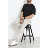 Wortex Oversize Erkek Tişört Siyah - 31688.1878.