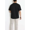 Wortex Oversize Erkek Tişört Siyah - 31688.1878.