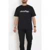 Wortex Oversize Erkek Tişört Siyah - 31694.1878.