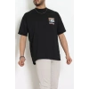 Wortex Oversize Erkek Tişört Siyah - 31705.1878.