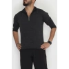Yakası Fermuarlı Erkek Triko Antrasit - 2540.2052.