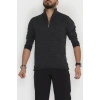 Yakası Fermuarlı Erkek Triko Antrasit - 2550.2052.