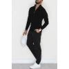 Yakası Fermuarlı Erkek Triko Siyah - 2540.2052.