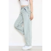 Yan Cep Baggy Kot Pantolon Açıkmavi - 32876.2059.