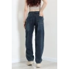 Yan Cep Baggy Kot Pantolon Çelikmavi - 32876.2059.