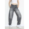 Yan Cep Baggy Kot Pantolon Füme - 32876.2059.