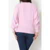 Yarasa Kol Salaş Bluz Pembe - 31740.2115.