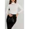 Yarım Balıkçı Mikro Çıtçıtlı Body Ekru - 21942.200.