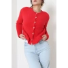 Yumuşak Dokulu Hırka Kırmızı - 70884.1765.