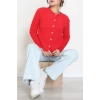 Yumuşak Dokulu Hırka Kırmızı - 70884.1765.