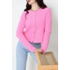 Yumuşak Dokulu Hırka Pembe - 70884.1765.