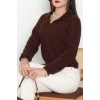 Yumuşak Dokulu Triko Kahve - 51109.1765.
