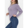 Yün Çilek Bluz Lila - 51065.2114.