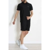 Zra Crep Likralı Erkek Takım Siyah - 70931.1937.