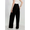 Zra Krep Likralı Pantolon  Siyah - 90122.1837.